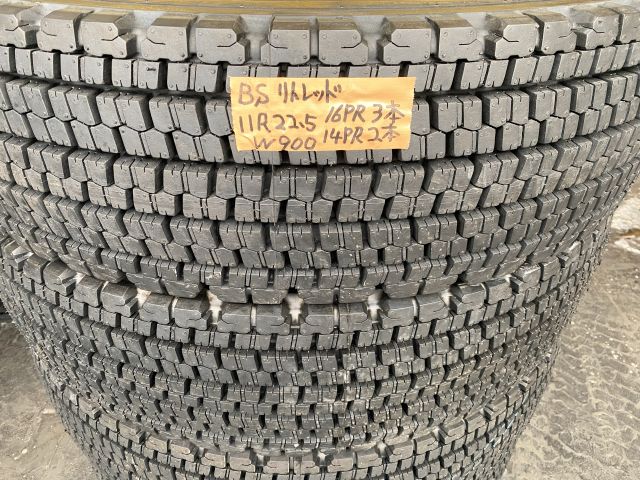 BS 11R22.5 14PR 16PR W900 リトレッド 10本セット3