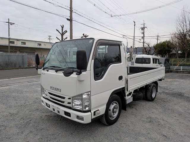 いすゞｴﾙﾌ 平ﾎﾞﾃﾞｨ 4ﾅﾝﾊﾞｰ ﾌﾗｯﾄﾛｰ 5MT 最大積載量1550㎏1