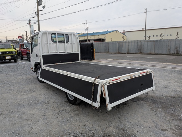 いすゞｴﾙﾌ 平ﾎﾞﾃﾞｨ 4ﾅﾝﾊﾞｰ ﾌﾗｯﾄﾛｰ 5MT 最大積載量1550㎏6