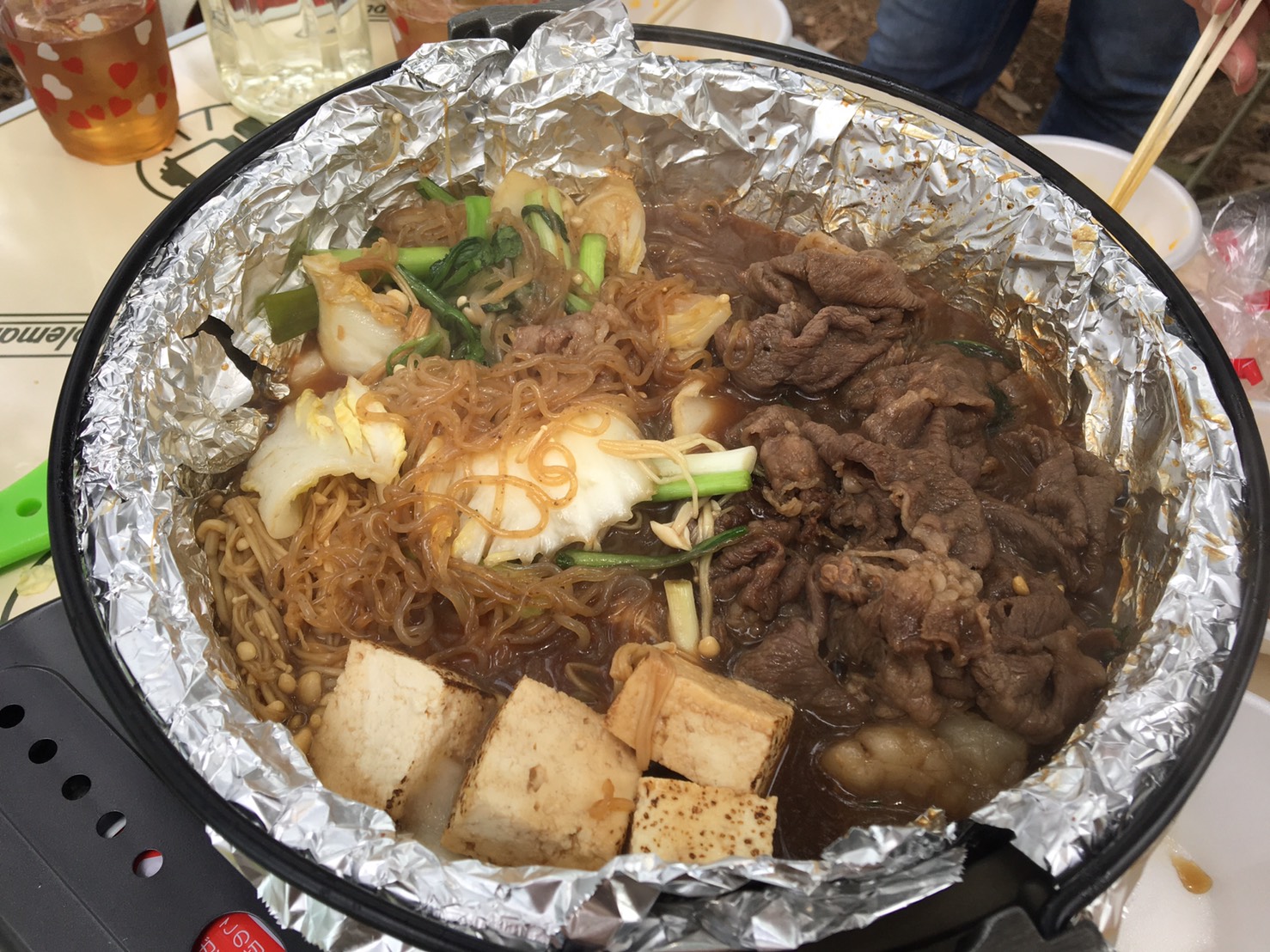 すき焼きと麻雀