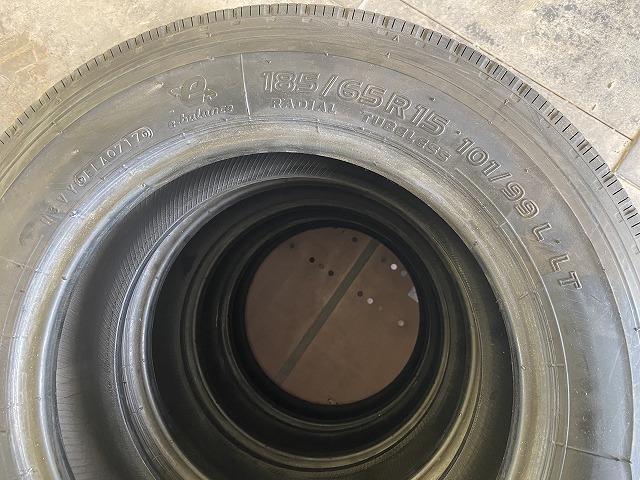 中古 トーヨー185/65R15 M134 DELVEX 2017年製 4本セット6