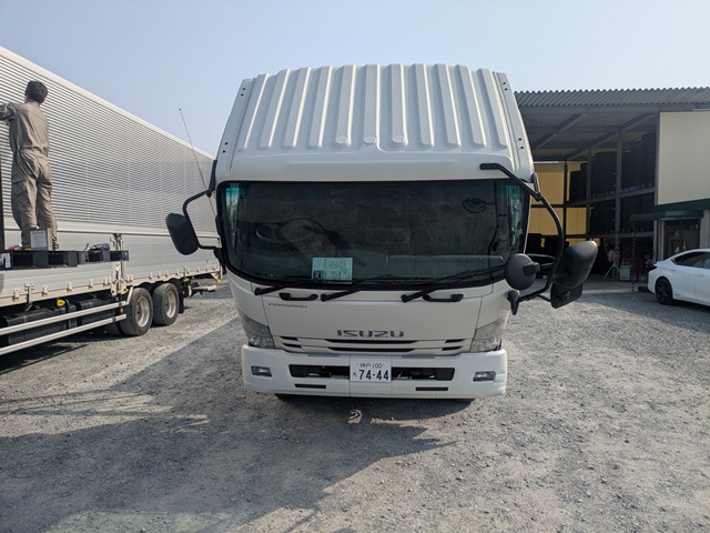 いすゞ ﾌｫﾜｰﾄﾞ 平ﾎﾞﾃﾞｨ  6MT ﾜｲﾄﾞ ﾘｰﾌｻｽ 車検付き(令和7年7月25日)5