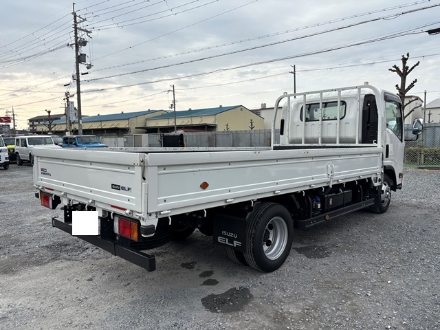 いすゞ  ｴﾙﾌ 平ﾎﾞﾃﾞｨ ﾜｲﾄﾞ ﾛﾝｸﾞ ﾌﾙﾌﾗｯﾄﾛｰ ｽﾑｰｻｰEx 19千㎞ 車検付き(令和7年8月21日)2