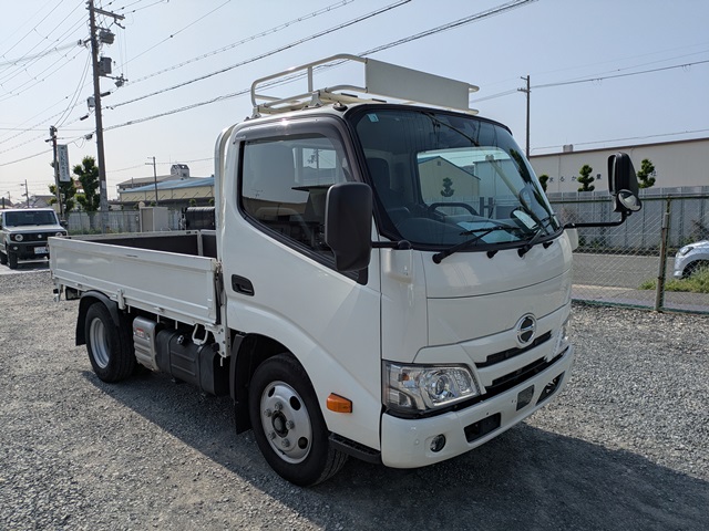 日野/ﾃﾞｭﾄﾛ 平ﾎﾞﾃﾞｨ 標準 10尺 3t 全低床 6MT2