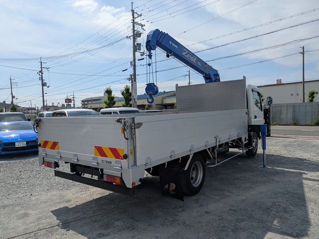 三菱ふそう ｷｬﾝﾀｰ ｸﾚｰﾝ付きｱﾙﾐﾌﾞﾛｯｸ 最大積載量3050㎏ 車検付き(令和8年7月8日)2
