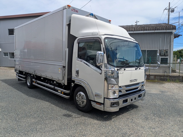 いすゞ ｴﾙﾌ ｱﾙﾐｳｲﾝｸﾞ ﾜｲﾄﾞ ﾛﾝｸﾞ 6MT ﾒｯｷ多数 車検付き(令和8年6月19日)3