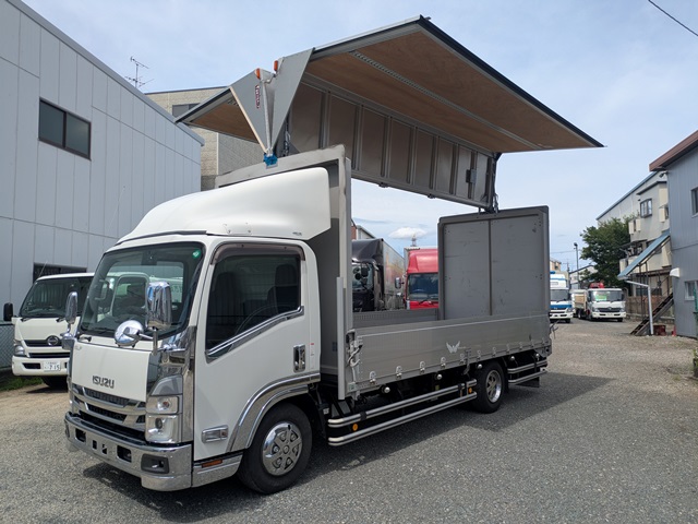 いすゞ ｴﾙﾌ ｱﾙﾐｳｲﾝｸﾞ ﾜｲﾄﾞ ﾛﾝｸﾞ 6MT ﾒｯｷ多数 車検付き(令和8年6月19日)6