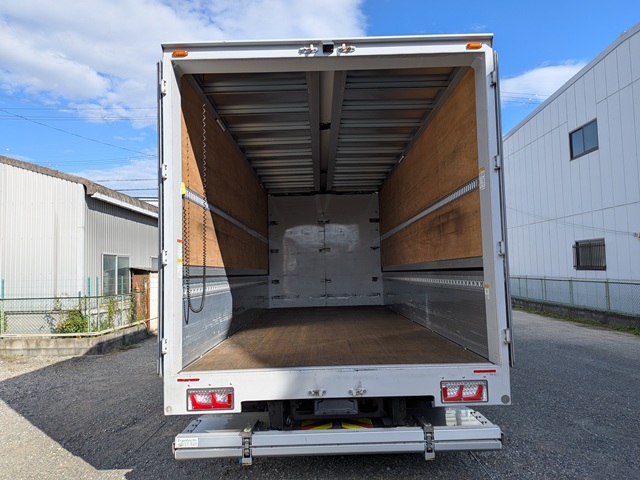 日野/ﾚﾝｼﾞｬｰ 格納PG付きｱﾙﾐｳｲﾝｸﾞ ﾊｲﾙｰﾌ ｴｱｻｽ ﾜｲﾄﾞ 6MT 107千㎞6