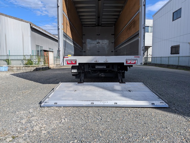 日野/ﾚﾝｼﾞｬｰ 格納PG付きｱﾙﾐｳｲﾝｸﾞ ﾊｲﾙｰﾌ ｴｱｻｽ ﾜｲﾄﾞ 6MT 107千㎞16