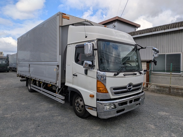 日野 ﾚﾝｼﾞｬｰ ｱﾙﾐｳｲﾝｸﾞ ﾊｲﾙｰﾌ 6MT ｴｱｻｽ3