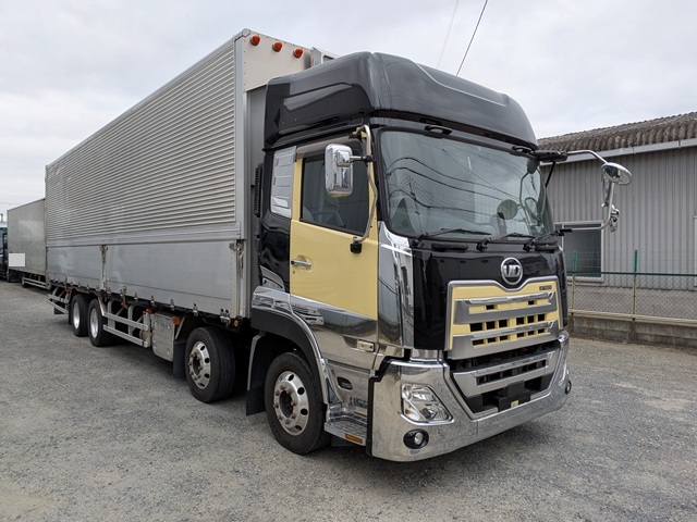 UDﾄﾗｯｸｽ ｸｵﾝ ｱﾙﾐｳｲﾝｸﾞ ﾊｲﾙｰﾌ ｴｽｺｯﾄ ｱﾙﾐﾎｲｰﾙ 防錆仕様 412千㎞3