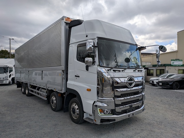 日野 ﾌﾟﾛﾌｨｱ ｱﾙﾐｳｲﾝｸﾞ ﾊｲﾙｰﾌ ﾌﾟﾛｼﾌﾄ 63千㎞3