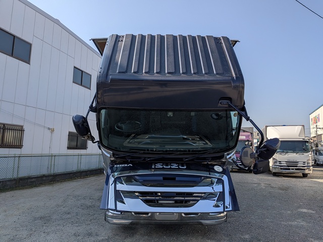いすゞ ｷﾞｶﾞ ｱﾙﾐｳｲﾝｸﾞ ﾐﾄﾞﾙﾙｰﾌ ｽﾑｰｻｰGx ｱﾙﾐﾎｲｰﾙ ｴﾝｼﾞﾝ載せ替え5