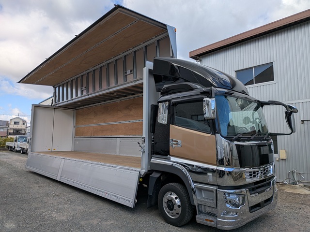 近日入庫予定！ 三菱ふそう ｽｰﾊﾟｰｸﾞﾚｰﾄ ｱﾙﾐｳｲﾝｸﾞINOMAT 82千㎞8