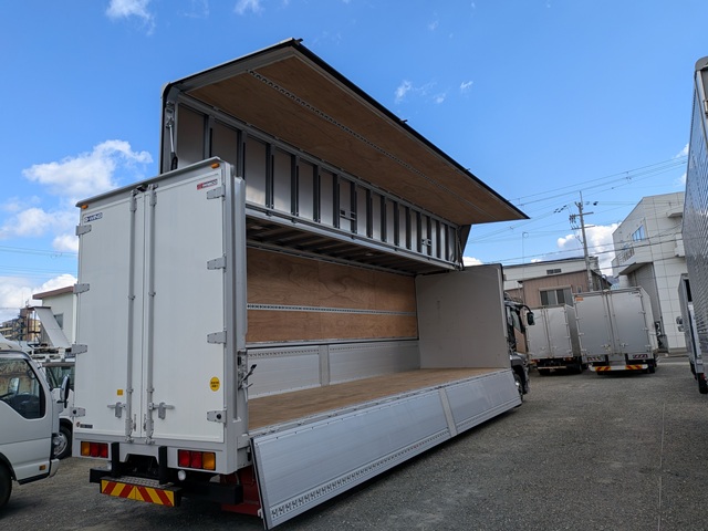 近日入庫予定！ 三菱ふそう ｽｰﾊﾟｰｸﾞﾚｰﾄ ｱﾙﾐｳｲﾝｸﾞINOMAT 82千㎞9