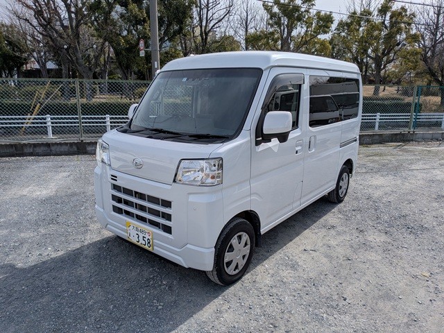 ダイハツ ハイゼットカーゴ ターボ スライドドア 車検付き(令和8年11月14日)1