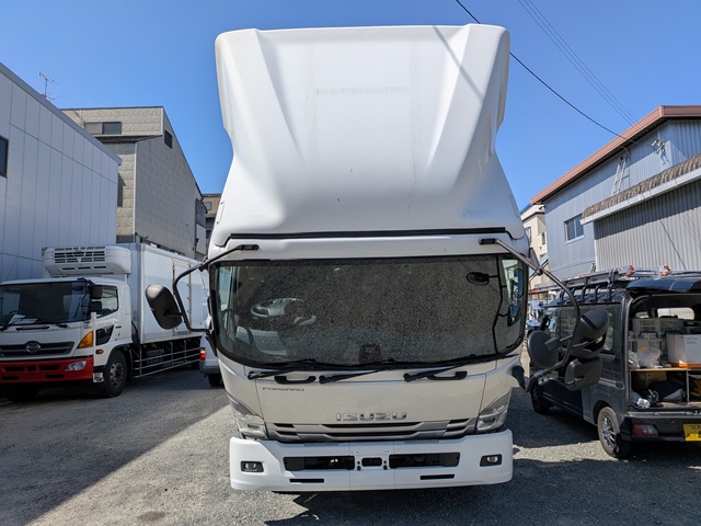 いすゞ ﾌｫﾜｰﾄﾞ ｱﾙﾐｳｲﾝｸﾞ ﾜｲﾄﾞ6MT ﾘｰﾌｻｽ 240PS 210千㎞5