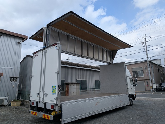 近日入庫予定！日野 ﾚﾝｼﾞｬｰ ｱﾙﾐｳｲﾝｸﾞ ﾊｲﾙｰﾌ ｴｱｻｽ ﾜｲﾄﾞ 6MT 393千㎞9