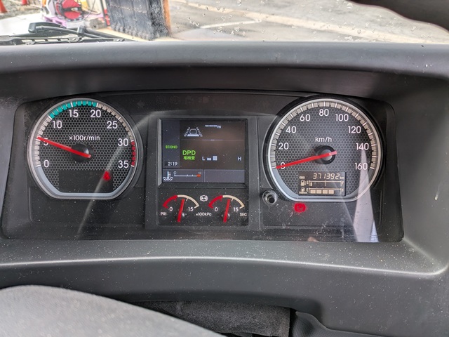 いすゞ ﾌｫﾜｰﾄﾞ ｱﾙﾐｳｲﾝｸﾞ ﾜｲﾄﾞ 6MT ﾘｰﾌｻｽ 371千㎞9