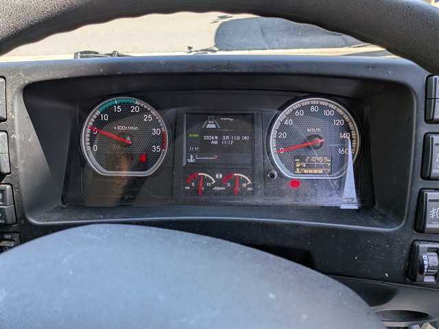 いすゞ ﾌｫﾜｰﾄﾞ ｱﾙﾐｳｲﾝｸﾞ ﾜｲﾄﾞ6MT ﾘｰﾌｻｽ 240PS 210千㎞14