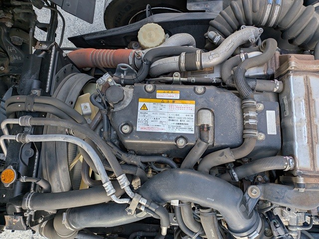 いすゞ ﾌｫﾜｰﾄﾞ ｱﾙﾐｳｲﾝｸﾞ ﾜｲﾄﾞ 6MT ﾘｰﾌｻｽ 210PS 209千㎞19