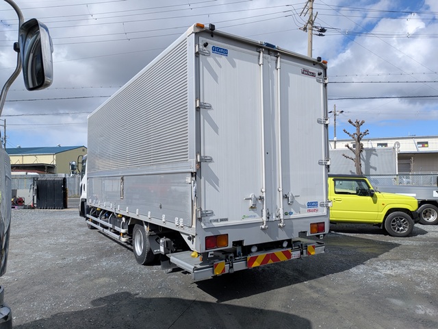 いすゞ ﾌｫﾜｰﾄﾞ ｱﾙﾐｳｲﾝｸﾞ ﾜｲﾄﾞ 6MT ﾘｰﾌｻｽ 371千㎞4