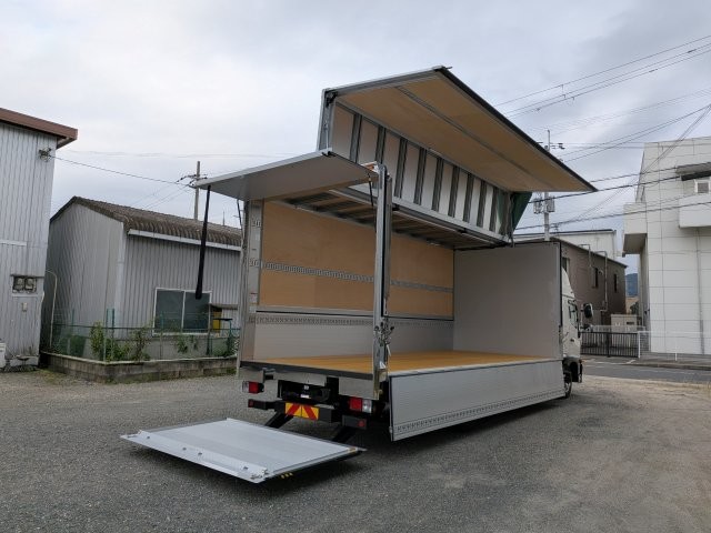 日野 ﾚﾝｼﾞｬｰ ｱﾙﾐｳｲﾝｸﾞ ﾊﾈｱｹﾞPG付き 防錆仕様 ﾊｲﾙｰﾌ ｴｱｻｽ 6MT ﾜｲﾄﾞ ｱﾙﾐﾎｲ-ﾙ6
