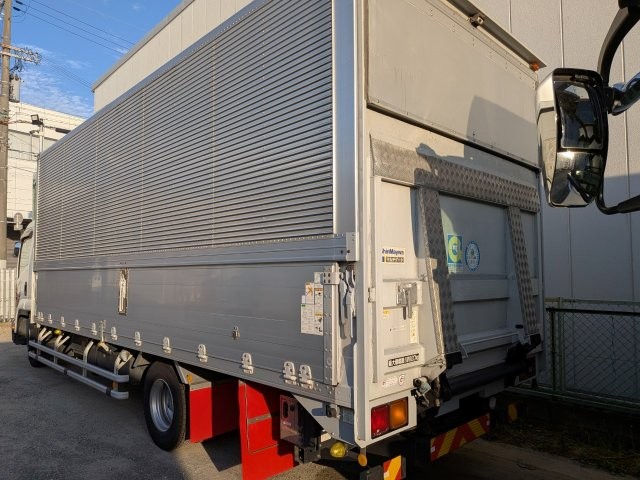 近日入庫予定！ いすゞ ﾌｫﾜｰﾄﾞ 跳ね上げPG付きｱﾙﾐｳｲﾝｸﾞ ﾜｲﾄﾞ 6MT ﾘｰﾌｻｽ 車検付き(R9.3.24)3