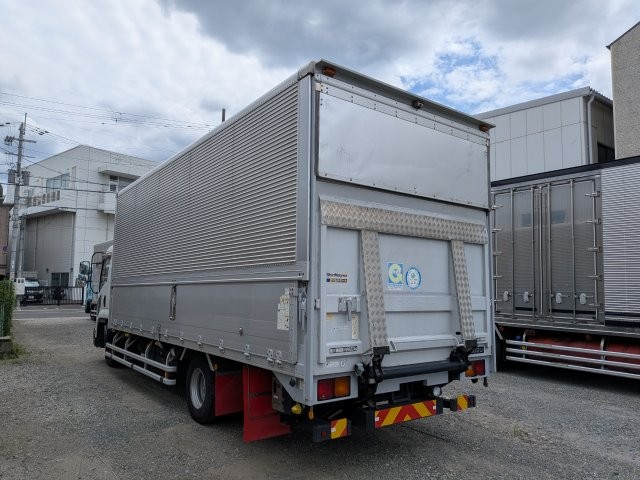 いすゞ ﾌｫﾜｰﾄﾞ 跳ね上げPG付きｱﾙﾐｳｲﾝｸﾞ ﾜｲﾄﾞ 6MT ﾘｰﾌｻｽ 車検付き(R9.3.24)4