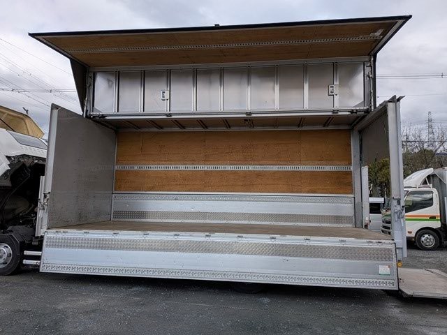 いすゞ ﾌｫﾜｰﾄﾞ 跳ね上げPG付きｱﾙﾐｳｲﾝｸﾞ ﾜｲﾄﾞ 6MT ﾘｰﾌｻｽ 車検付き(R9.3.24)5