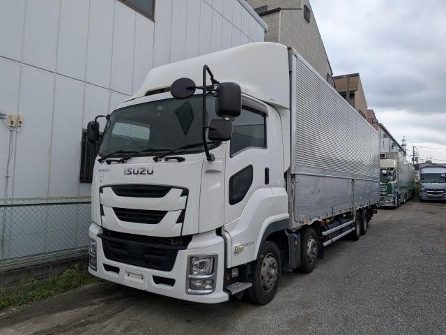 いすゞ ｷﾞｶﾞ ｱﾙﾐｳｲﾝｸﾞ 7MT  380PS 618千㎞1