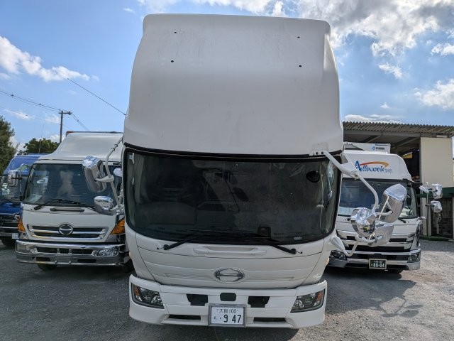 日野 ﾚﾝｼﾞｬｰ ｱﾙﾐｳｲﾝｸﾞ ﾊｲﾙｰﾌ ﾜｲﾄﾞ 6MT ﾘｰﾌｻｽ 車検付き(令和9年3月24日)5